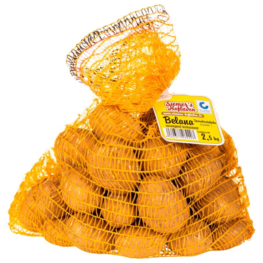 Kartoffeln Belana festkochend aus der Region 2,5kg